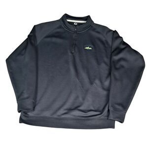Flit Joy Black‎ 1/4 Zip Pullover Mens Size 2X